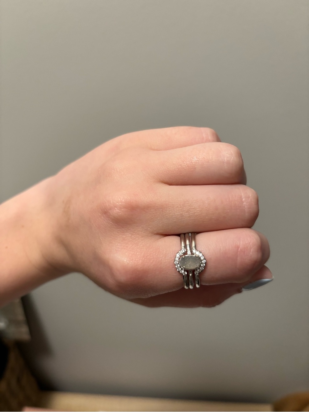 Kendra Scott Emilie Ring Stack Size 7